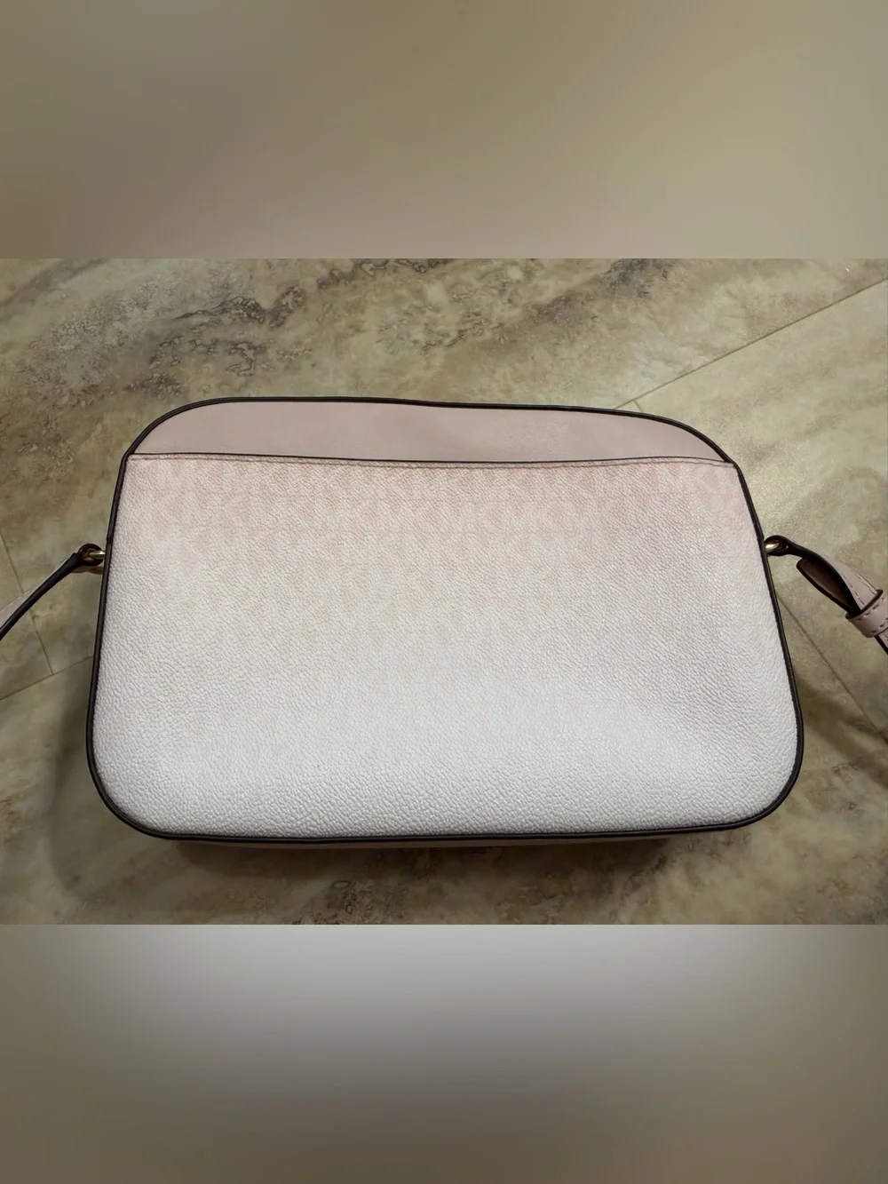 Michael Kors Blush Pink Leather Crossbody Bag